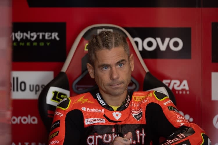 Alvaro Bautista findet sich mit der Situation ab