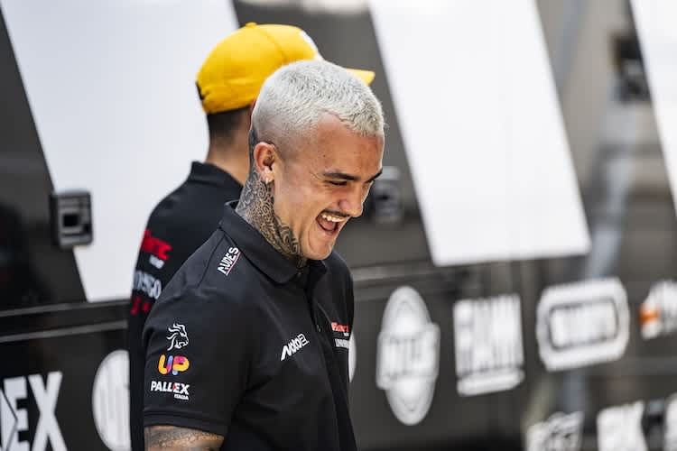 Vorfreude? Aron Canet bleibt in der Moto2, wechselt aber zu Marc VDS und auf Boscoscuro