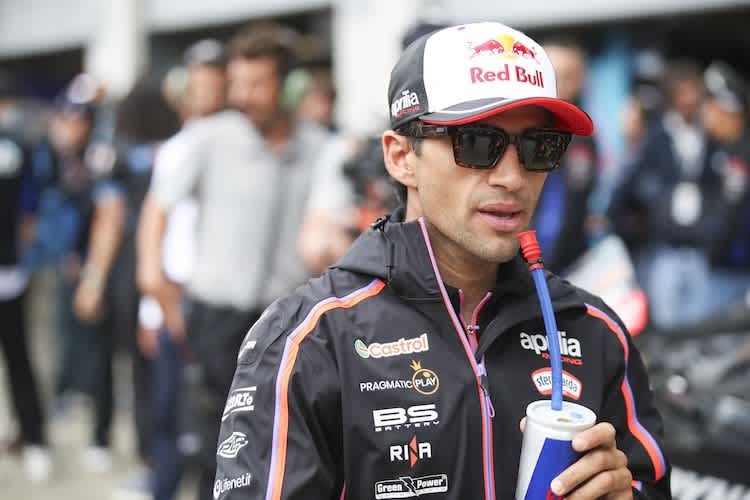 Jorge Martin hat erste einen GP mit der Aprilia beendet