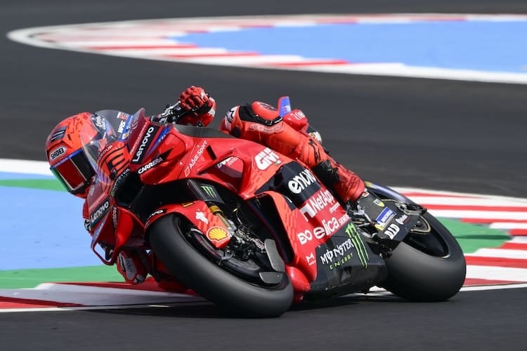 Marc Marquez fuhr erneut in einer eigenen Liga