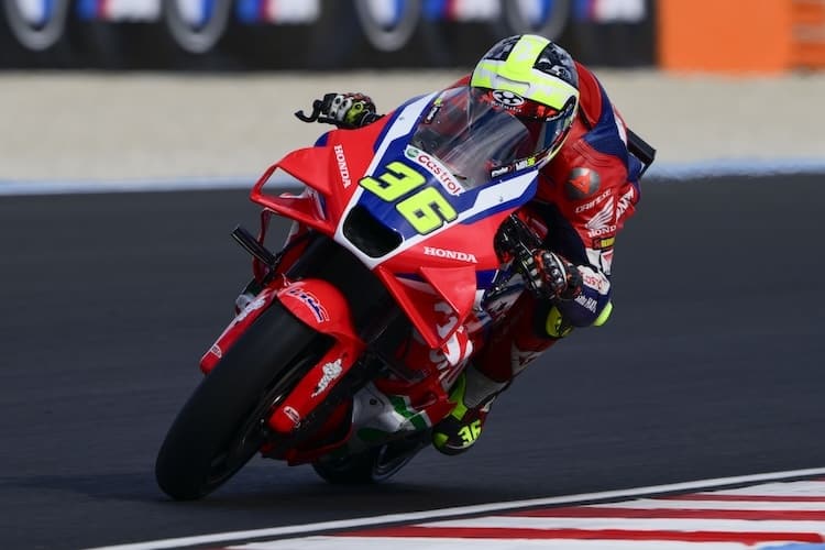 Superschnell im ersten Sektor: Honda-Pilot Mir (7.)