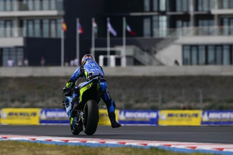 Ai Ogura in Ungarn auf seiner Trackhouse-Aprilia