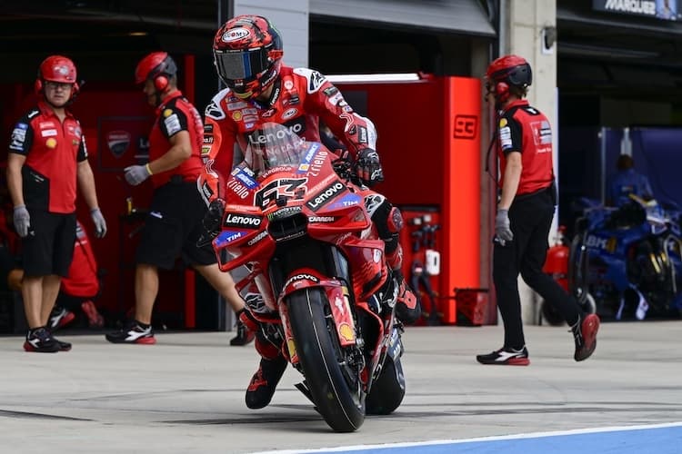 Steckt weiter in großen Problemen: Pecco Bagnaia
