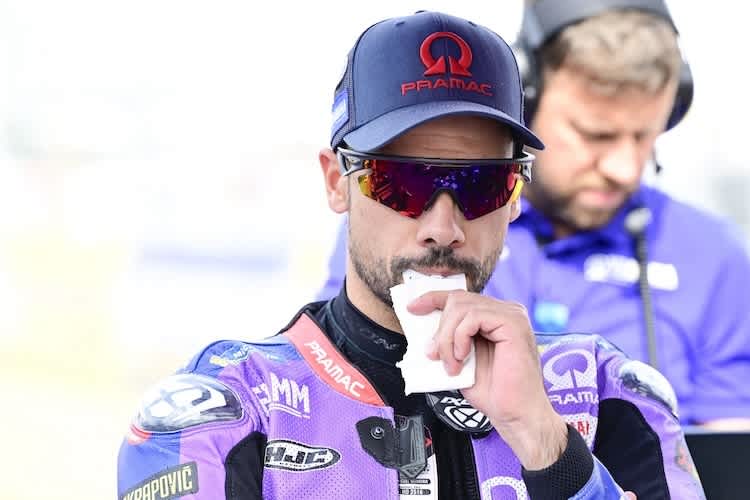 Miguel Oliveira fährt bei Pramac Yamaha. Sein Vertrag endet diese Saison, seine Zukunft ist ungewiss