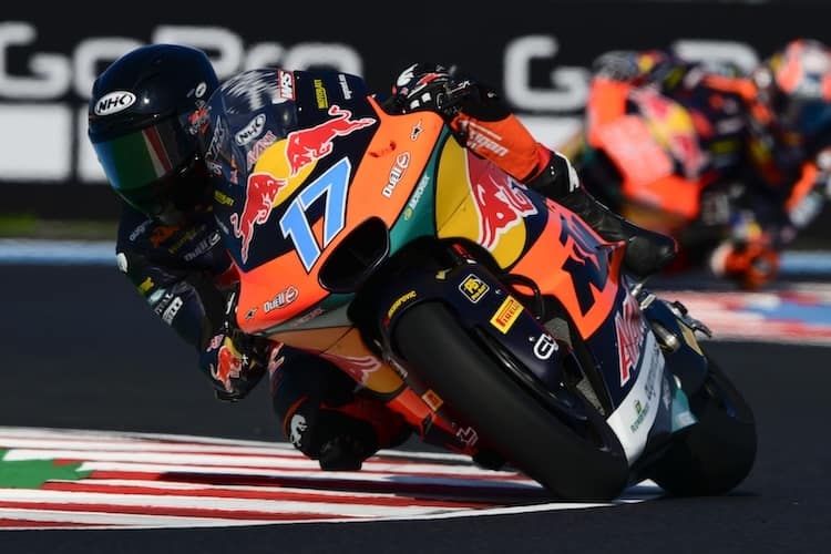 Dani Munoz als Ersatzpilot bei Ajo in der Moto2