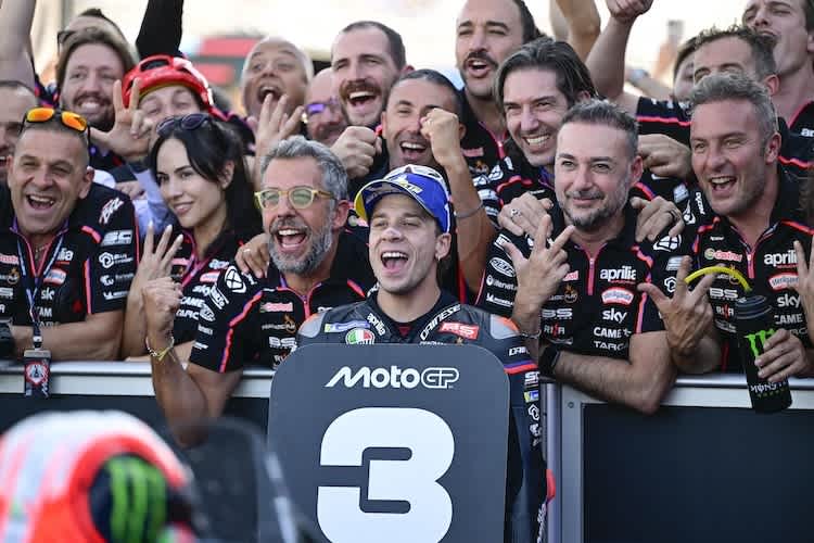 In Ungarn fuhr Marco Bezzecchi auf Platz 3 – und ist seitdem auch ziemlich nah an WM-Platz 3