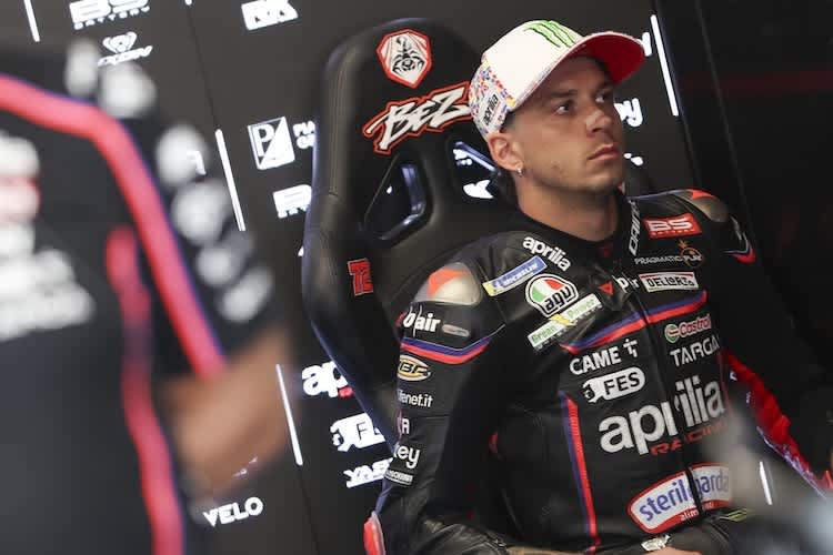 Marco Bezzecchi verunfallte im Sprint