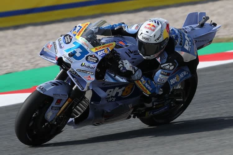 Alex Marquez unterwegs auf dem Circuit de Catalunya