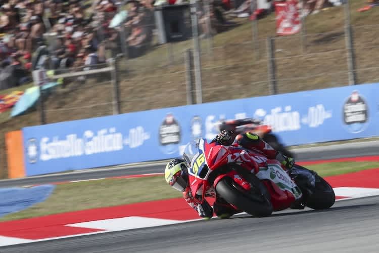 Joan Mir war auf seiner Honda im FP2 in Barcelona der Schnellste