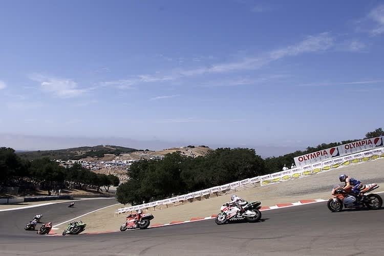 Laguna Seca beheimatete die Superbike-WM viele Jahre