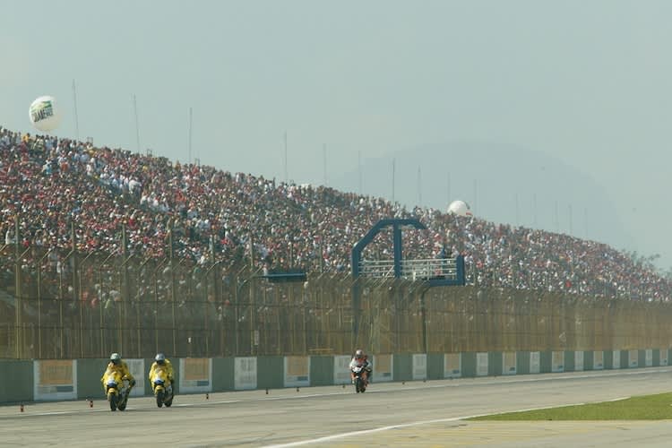 2004 fand der letzte MotoGP-Lauf in Brasilien statt