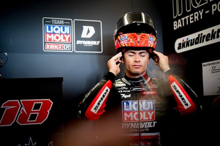 Auch 2026 bei Intact GP in der Moto2: Manuel Gonzalez