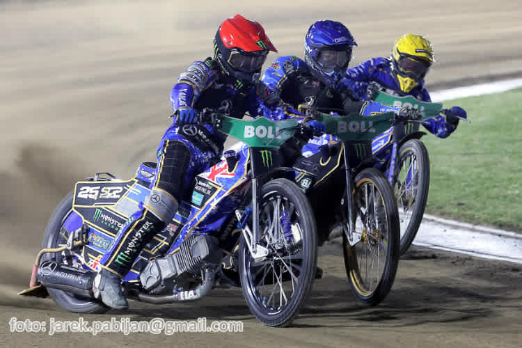 Jack Holder, Jason Doyle und Bartosz Zmarzlik (v.l.)