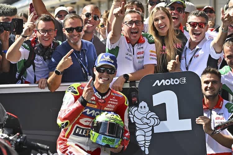 Triumphierte auch im zweiten Rennen: Eric Granado