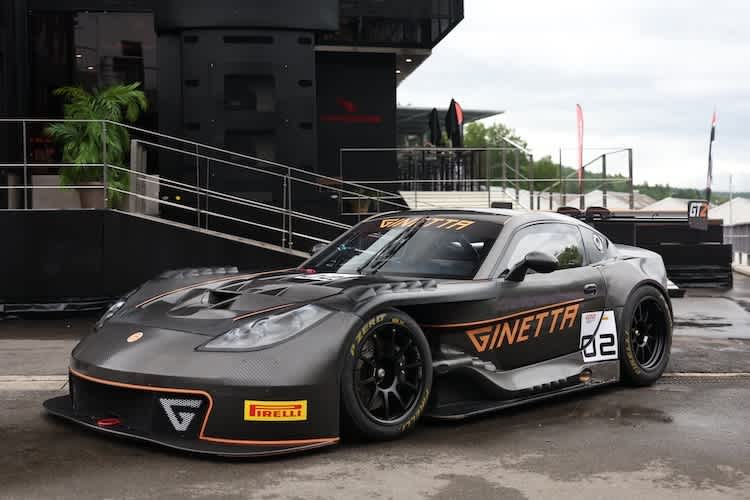 Die Ginetta GT2 entwickelt bis zu 800 PS
