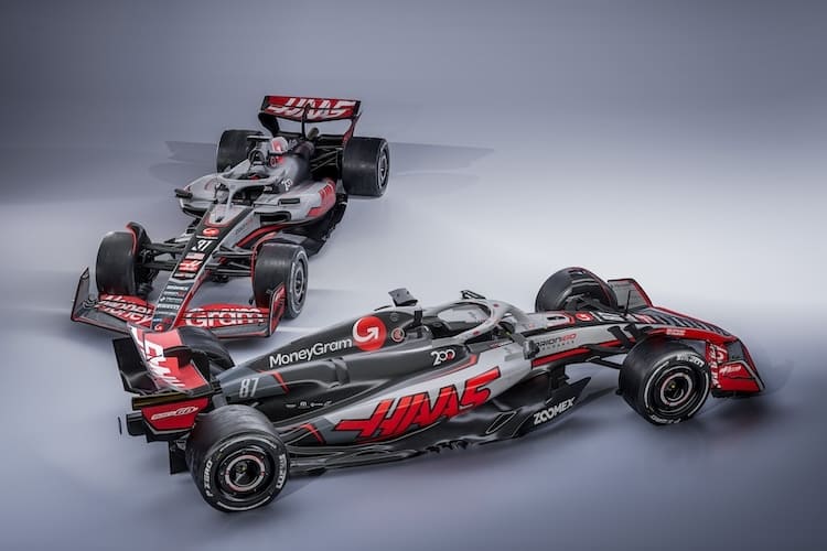 Die Haas-Sonderlackierung für den Kanada-GP