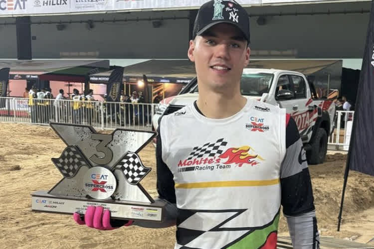 Paul Haberland erreichte im zweiten SX1-Finale das Podium