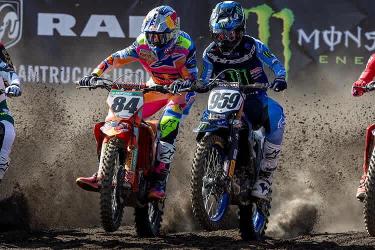 Jeffrey Herlings und Maxime Renaux
