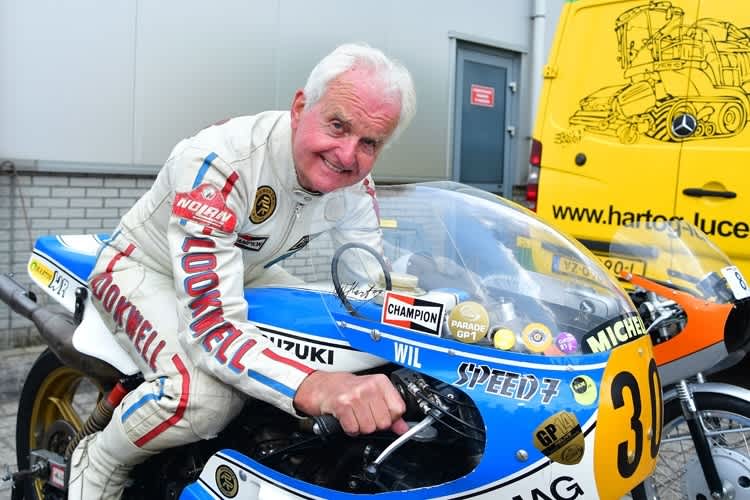 GP-Held vergangener Tage: Will Hartog auf der Suzuki RG500