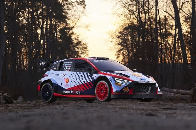  Der Hyundai i20 Rally1 Hybrid 2024