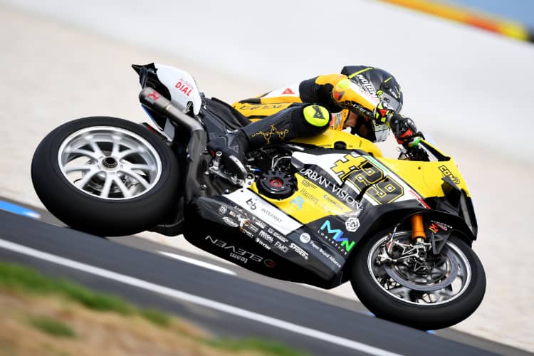 Andrea Iannone in Australien