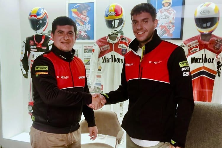 Teammanager Nacho Calero und Xavier Cardelus