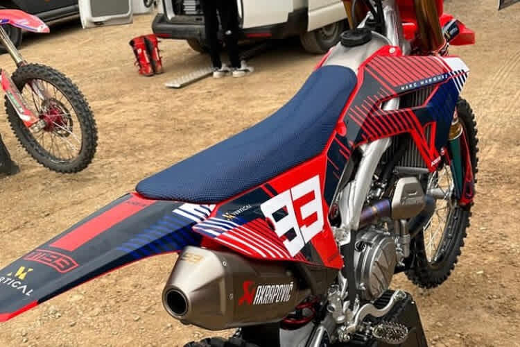 So sieht das Trainings-Bike von Marc Márquez nun aus