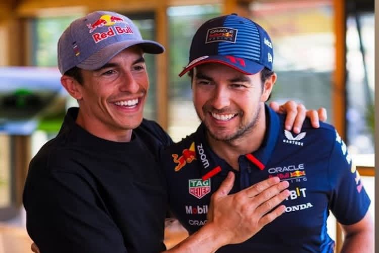 Marc Márquez versteht sich bestens mit dem Mexikaner Sergio Perez