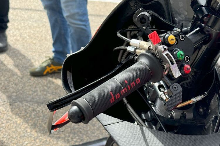 Die Bremse von Maverick Viñales