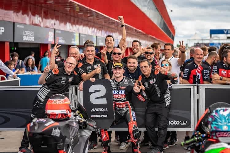 Party die Zweite: Manuel Gonzalez steuerte auch in Argentinien aufs Podium