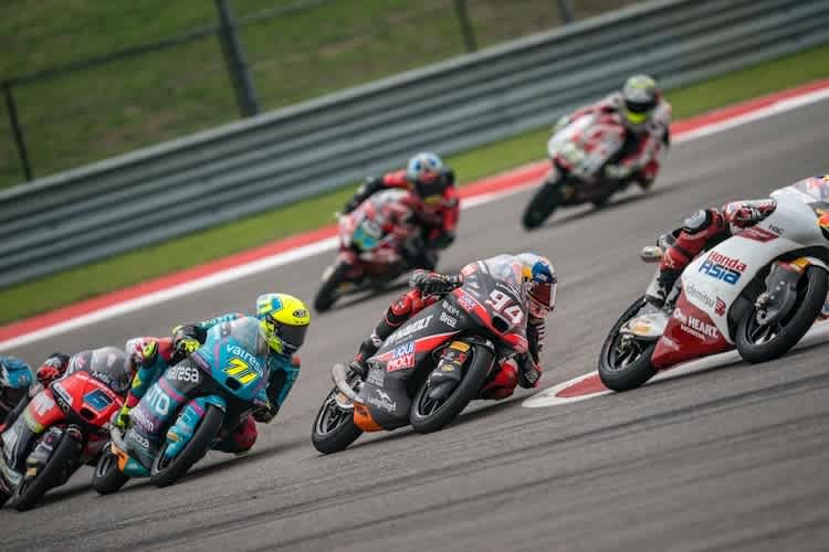 Platz 11: Guido Pini (#94) erkämpfte sich im dritten Einsatz erste WM-Punkte