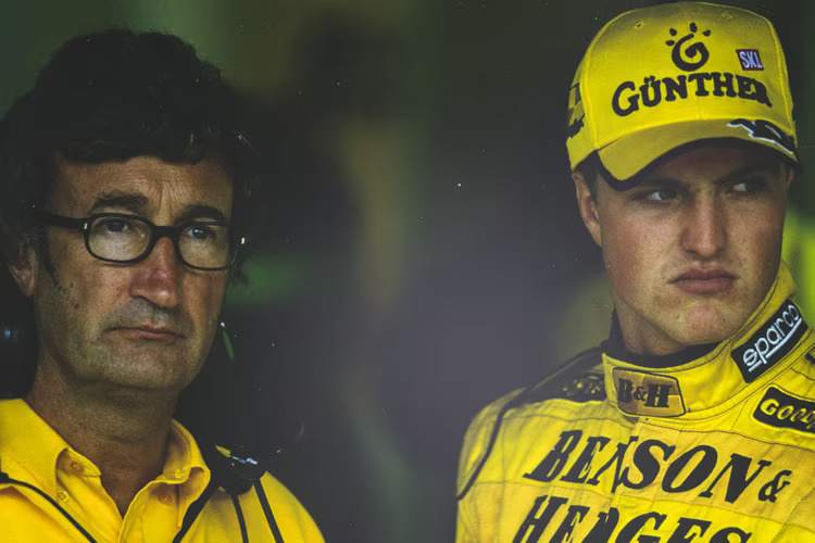 Ralf Schumacher und Eddie Jordan