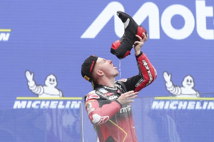 Joel Kelso freute sich über seinen zweiten Platz in Le Mans