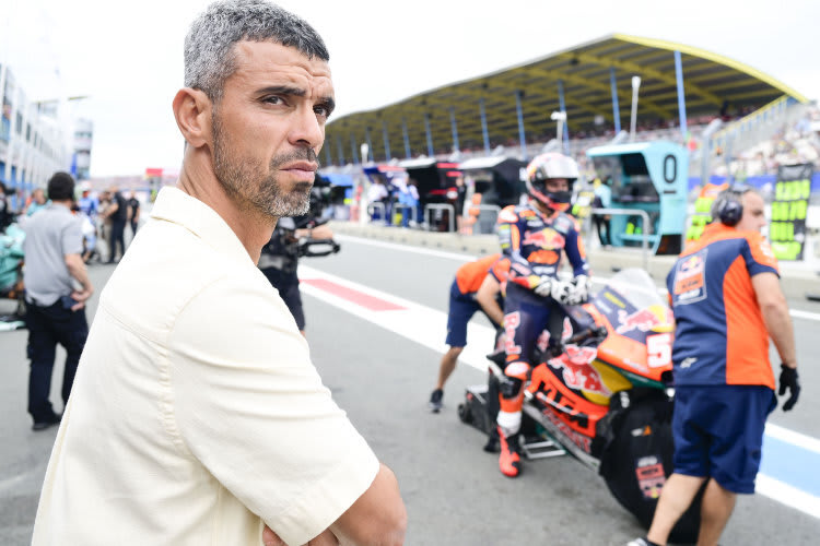 Manager Kenan Sofuoglu (li.) mit Deniz Öncü