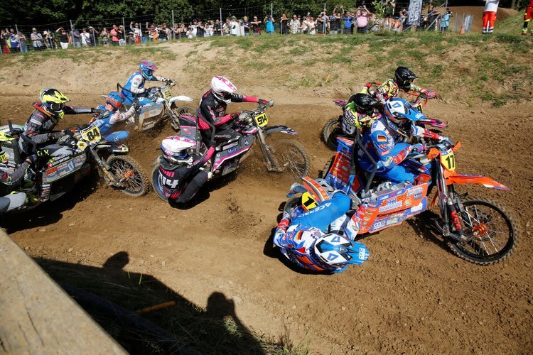 Klare Sache: Prümmer/Blume gewinnen den zweiten Start vor Uhlig (#69), Hengster (#914), Käser (#84) und Erlecke (#55)