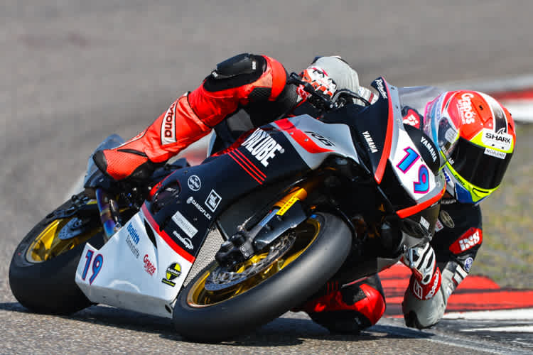 Andreas Kofler führt die Supersport-Wertung in der IDM weiter an