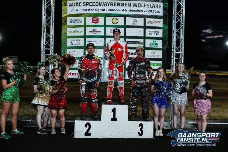 Die Top-3 der U21-DM (v.l.): Patrick Hyjek, Janek Konzack und Ben Iken