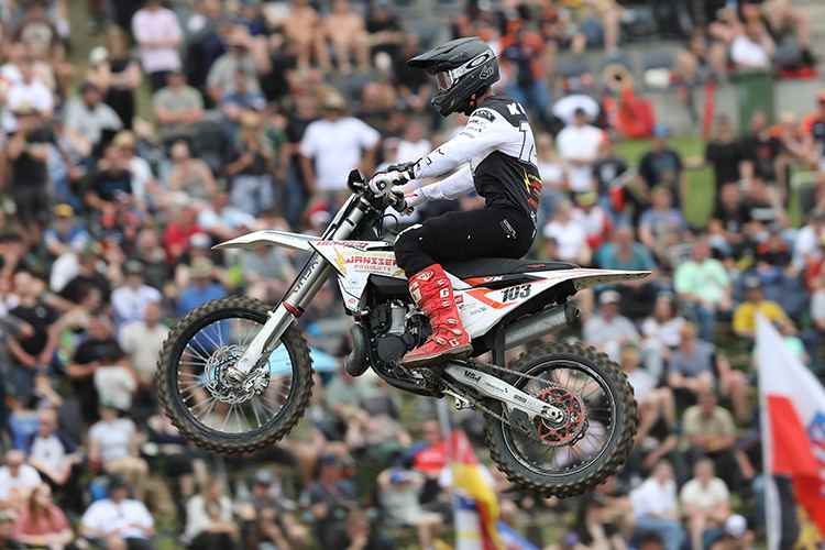 Vaclav Kovar startete in der MXGP mit einer Zweitakt-KTM