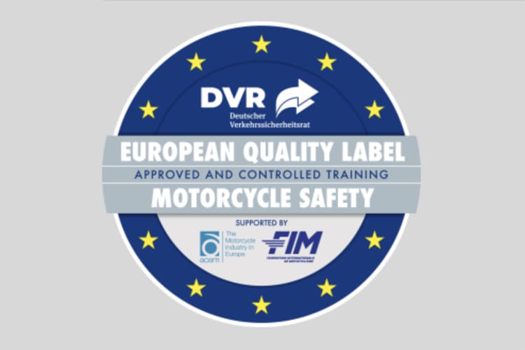 Gütesiegel für Motorradtrainings
