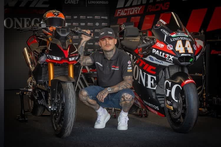 Zweimal 44: Aron Canet präsentierte in Jerez die käufliche Stealth 125