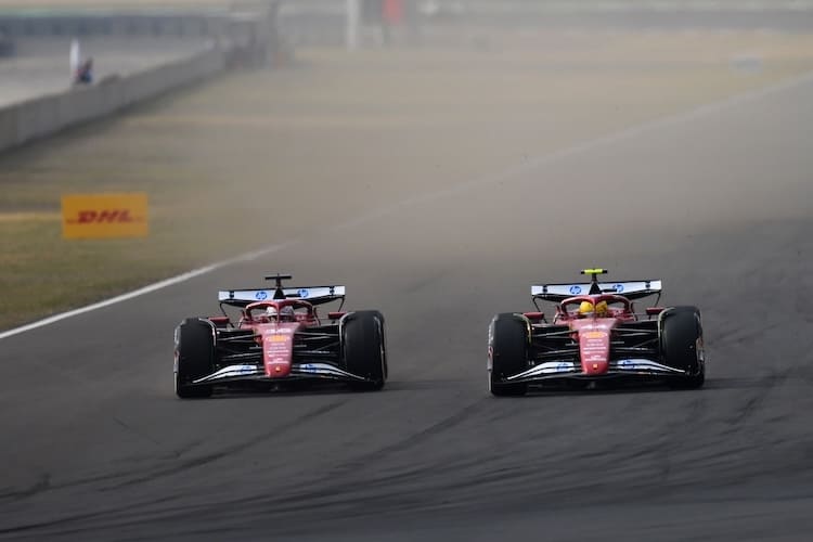 Charles Leclerc und Lewis Hamilton wurden nach dem Rennen in China aus der Wertung genommen
