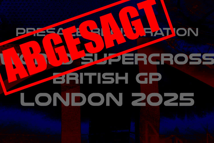 Der WSX Auftakt von London wurde abgesagt