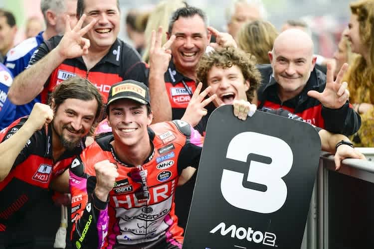 Alonso Lopez lieferte sich spektakuläre Zweikämpfe