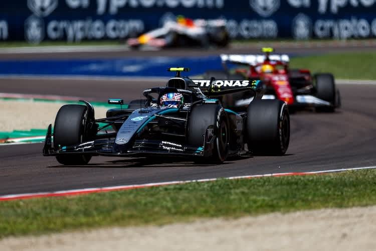 Kimi Antonelli fuhr in Imola seinen siebten Formel-1-GP