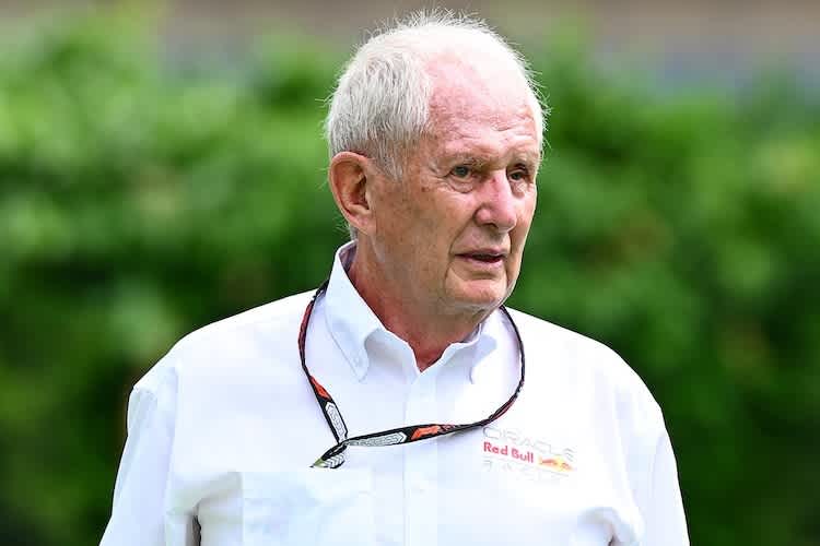 Dr. Helmut Marko sagt über Max Verstappen: «Wäre er in Belgien von der Pole-Position gestartet, die er am Vortag ja erzielt hatte, dann wäre auch ein Sieg möglich gewesen»