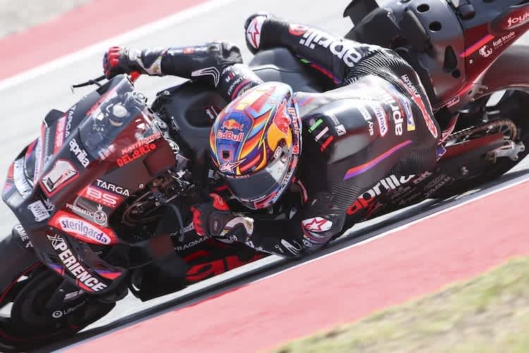 Jorge Martin vergeudete bei seiner Long-lap-Strafe keine Zeit