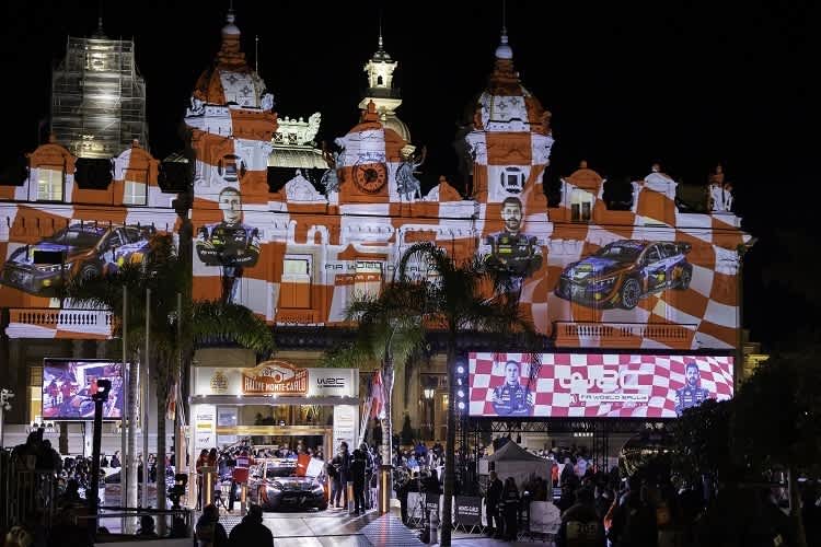 Start zur Rallye Monte Carlo 2023