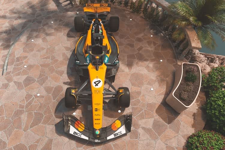 Beide McLaren MCL39 werden in Monaco und Barcelona in einer Speziallackierung glänzen