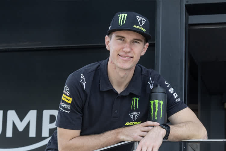 Camden Mc Lellan verlängerte um zwei Jahre bei Triumph Racing