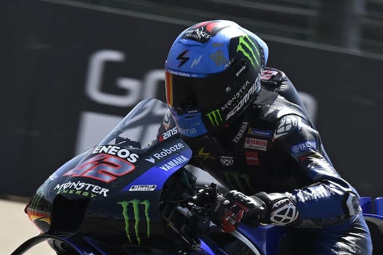 Auffälliges neues Design: Alex Rins fährt in Aragon einen besonderen Helm